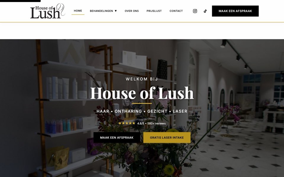House of Lush — beautysalon Utrecht