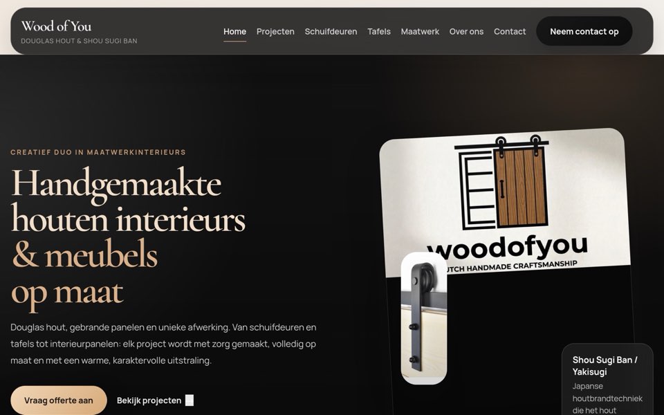 Wood of You — interieurontwerp